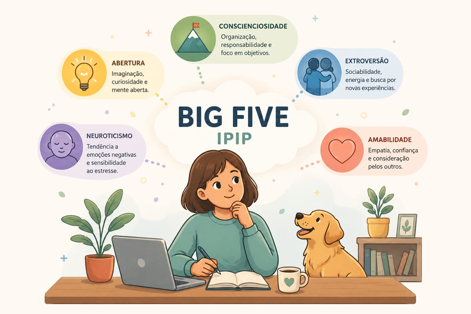 Teste de Personalidade Big Five (IPIP-50)