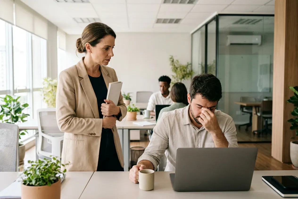 Como Identificar Burnout na Equipe: Sinais que Todo Gestor Deve Notar