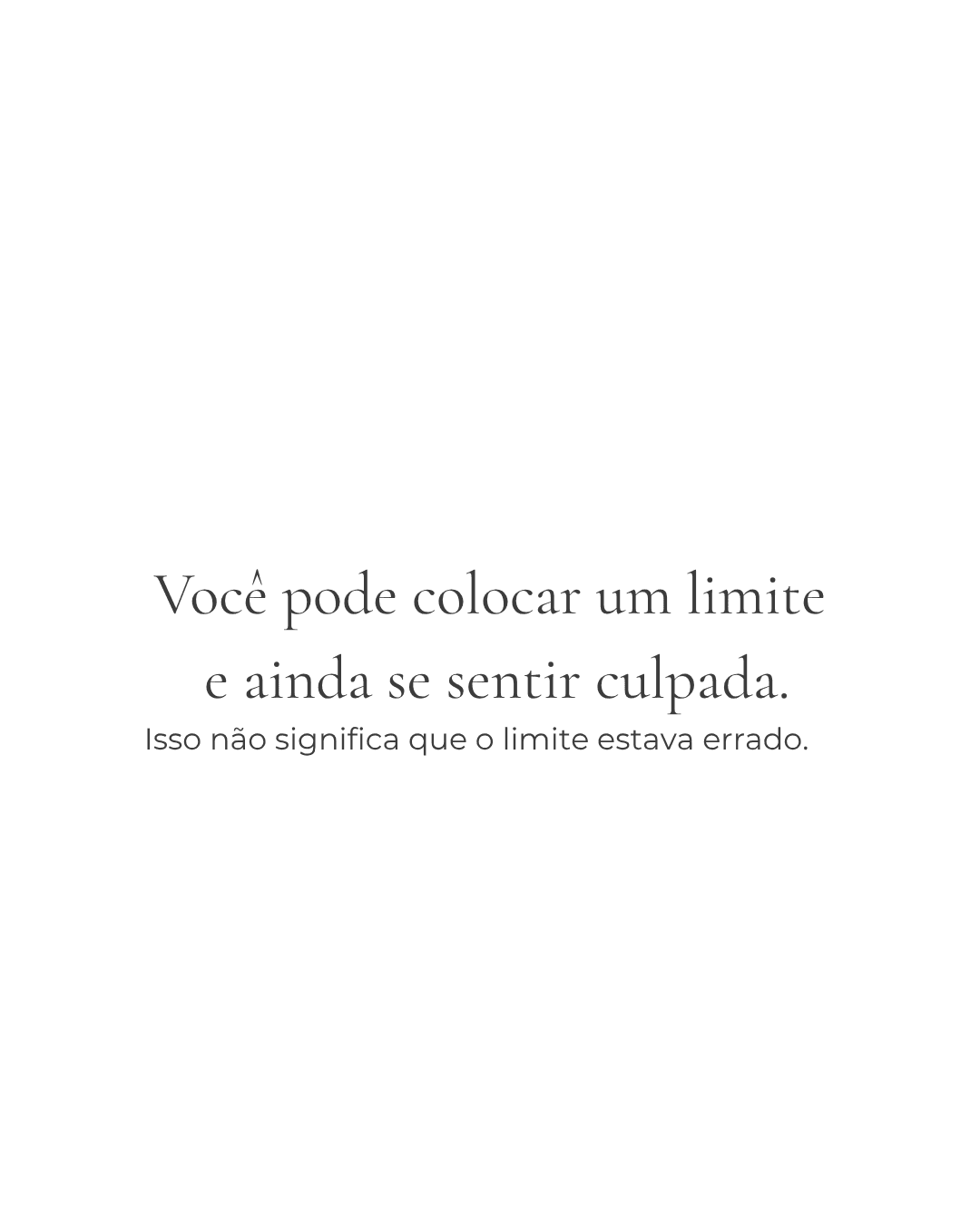Por que colocar limites pode gerar tanta culpa?