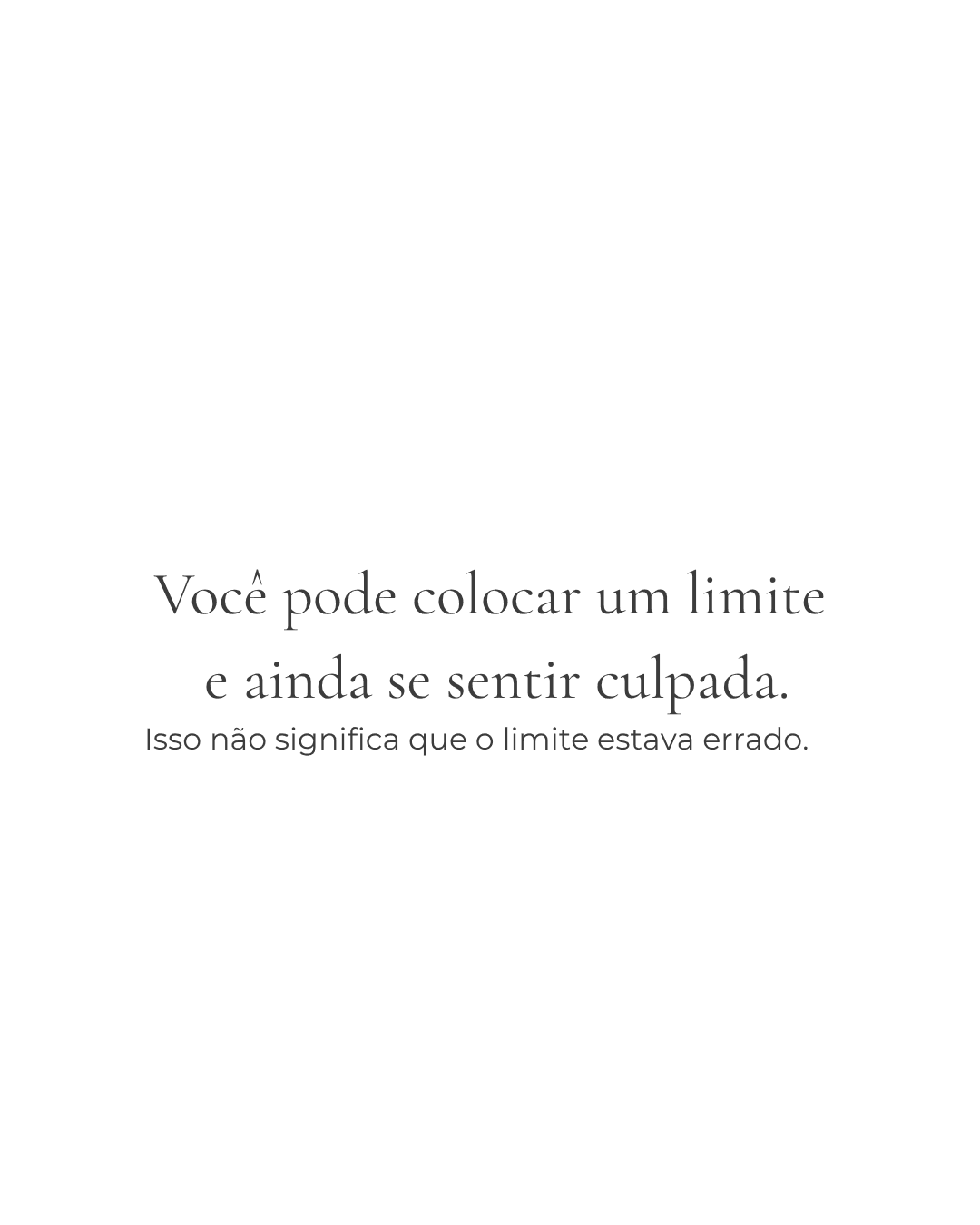 Por que colocar limites pode gerar tanta culpa?